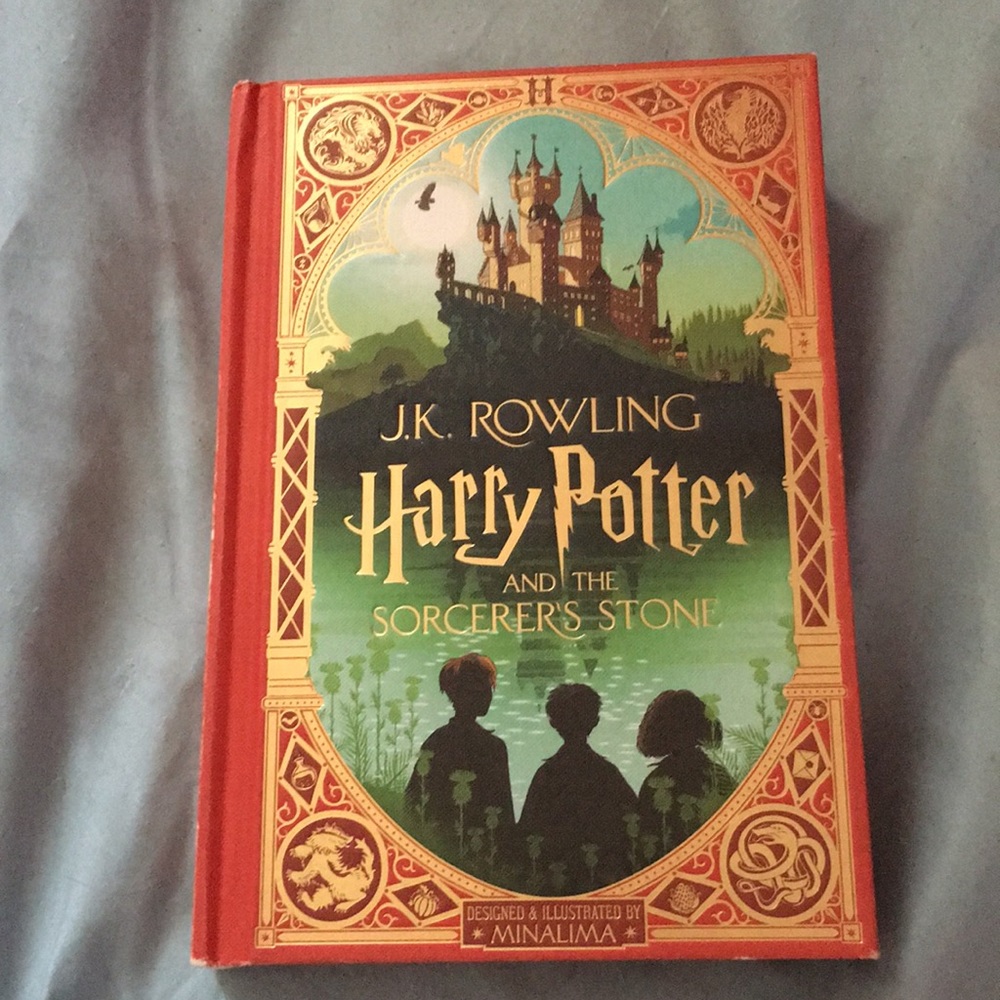 Harry Potter and the sorcerer’s stone Mina Lima edition.